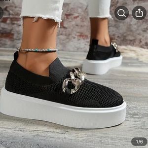 Womens loafer shoes sneakers size 10